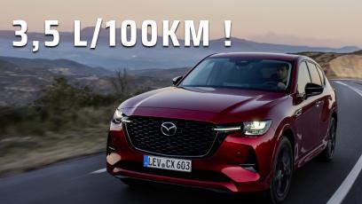 Jeździłem Mazdą CX-60 z "nielegalnym" silnikiem. Zobacz, ile pali!