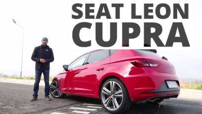 [HD] Seat Leon Cupra 280 2.0 TSI 280 KM, 2014 - test AutoCentrum.pl