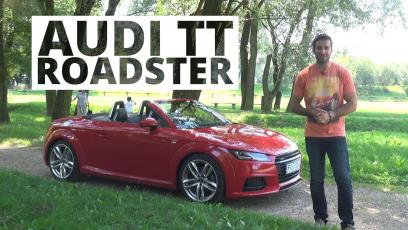 Audi TT roadster 2.0 TFSI 230 KM quattro, 2015 – test AutoCentrum.pl