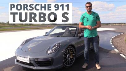 Porsche 911 Turbo S Cabrio 3.8 580 KM, 2016 - test AutoCentrum.pl