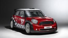 Mini Countryman WRC - przód - reflektory wyłączone