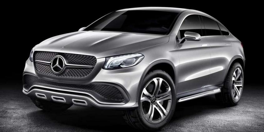 Mercedes-Benz Concept Coupe SUV - nowy wróg BMW X6