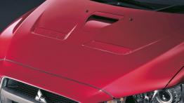 Mitsubishi Lancer EVO X - maska zamknięta