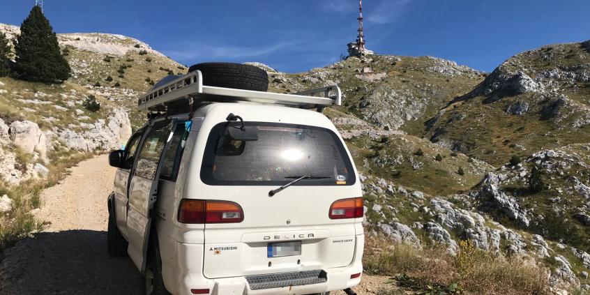 6000 kilometrów za kierownicą po złej stronie, czyli na Zakynthos w Mitsubishi L400 Delica Space Gear