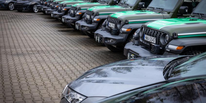 Jeepy, Cupry i Skody ruszają na granice. Straż Graniczna odebrała flotę wartą 31 milionów złotych