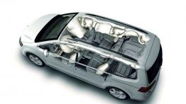 Volkswagen Sharan II (2010) - schemat konstrukcyjny auta
