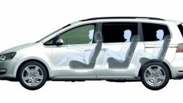 Volkswagen Sharan II (2010) - schemat układu siedzeń
