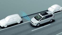 Volkswagen Sharan II (2010) - schemat działania asystenta parkowania