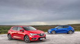 Renault Megane GT TCe 205 & Megane dCi 110 - przód - inne ujęcie