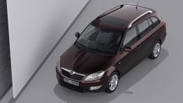 Skoda Fabia Kombi 2010 - widok z góry