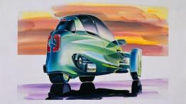 Mercedes F300 - szkic auta