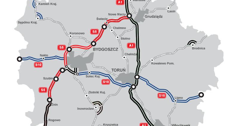 Nowe kilometry drogi S5 w województwie kujawsko-pomorskim