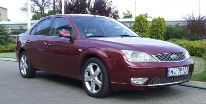 Ford Mondeo III Sedan 1.8 16V 125KM 92kW 2001-2007
