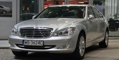 Mercedes Klasa S W221 Limuzyna 5.5 V8 (500) L 388KM 285kW 2005-2009