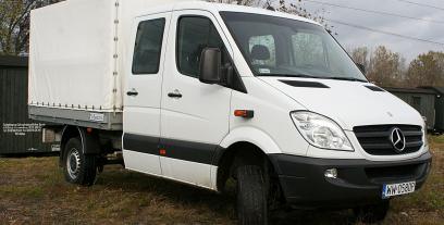 Mercedes Sprinter III Pojazd ze skrzynią ładunkową 324 258KM 190kW od 2009