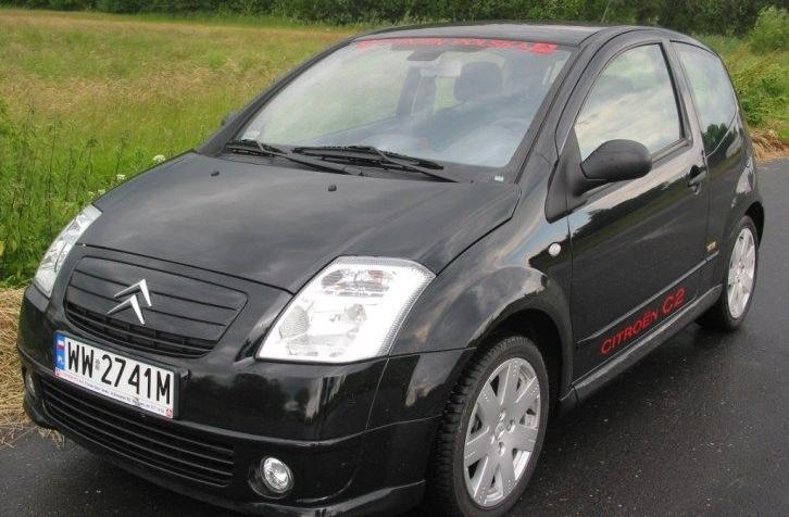 Citroen C2 1.4 i 75KM 55kW 2003-2009