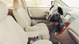 Lexus RX 300 2001 - widok ogólny wnętrza z przodu