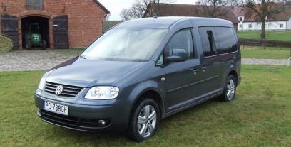 Volkswagen Caddy III Kombi Maxi 2.0 EcoFuel CNG 109KM 80kW 2010-2011