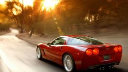 Chevrolet Corvette C6 2004 - widok z tyłu