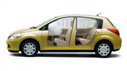 Nissan Tiida 2004 - schemat konstrukcyjny auta