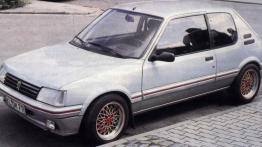 Peugeot 205 - lewy bok