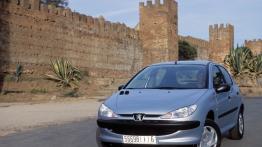 Peugeot 206 - przód - reflektory wyłączone