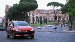 Peugeot 206 - przód - reflektory wyłączone