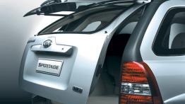 Kia Sportage 2007 - tył - bagażnik otwarty