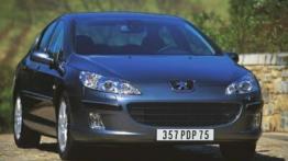 Peugeot 407 - przód - reflektory wyłączone