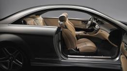 Mercedes Klasa CL AMG 2007 - widok ogólny wnętrza z przodu