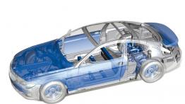 BMW Seria 6 E64 2007 - schemat konstrukcyjny auta