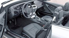 BMW Seria 6 E64 2007 - widok ogólny wnętrza z przodu