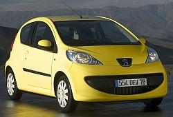 Peugeot 107 Hatchback 3d 1.0 12V 68KM 50kW 2005-2008