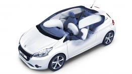 Peugeot 208 - schemat konstrukcyjny auta