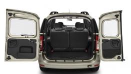 Dacia Logan MCV 2009 - tył - bagażnik otwarty