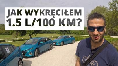 Toyota Prius Plugin Prime i spalanie 1.5l/100km?
