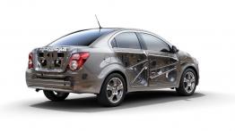 Chevrolet Aveo sedan 2011 - schemat konstrukcyjny auta