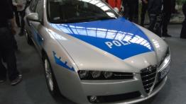 Poznań Motor Show 2011 - Alfa Romeo 159 - radiowóz