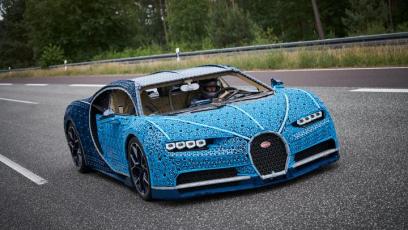 Bugatti Chiron z klocków w skali 1:1!
