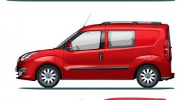 Opel Combo D Van L1 - szkic auta