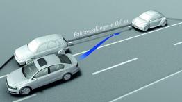 Volkswagen Passat B7 sedan (2011) - schemat działania asystenta parkowania