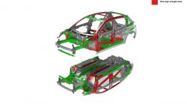 Peugeot 308 II (2014) - schemat konstrukcyjny auta