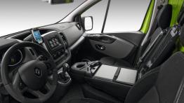 Renault Trafic III (2014) - widok ogólny wnętrza z przodu