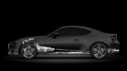 Toyota GT 86 - schemat konstrukcyjny auta