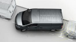 Renault Trafic III (2014) - schemat działania czujników parkowania