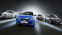 Chevrolet Aveo hatchback 2011 - przód - reflektory wyłączone