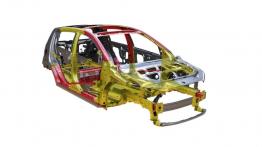 Chevrolet Aveo hatchback 2011 - schemat konstrukcyjny auta