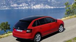 Skoda Rapid Spaceback (2013) - widok z góry
