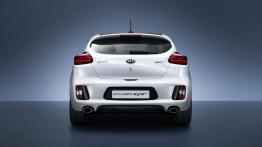 Kia pro_ceed II GT (2013) - tył - reflektory włączone