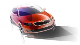 Skoda Octavia III - szkic auta